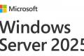 Microsoft Windows Server 2025 Standard Engelska
