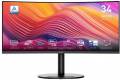 MSI 34' 120 Hz VA UWQHD Monitor 1ms (MPRT) / 4ms (GTG) Adaptive-Sync 3440 x 1440 Adobe RGB / DCI-P3 / sRGB: 92% / 95% / 119% Curved Modern MD342CQP