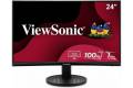 ViewSonic - 23.6" VA LED Curved FHD 100Hz Monitor (VGA, HDMI) - Black