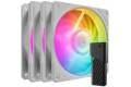 Cooler Master Mobius 120p ARGB 3pk (vit)