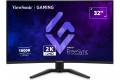 ViewSonic VX3228C-2K 32 Inch 1440p Curved Gaming Monitor with 1ms, 180Hz, FreeSync, Eye Care, HDMI, and DisplayPort Inputs