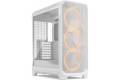 Fractal Design Meshify 3 RGB PC-chassi (vitt/genomskinligt)