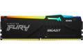 Kingston 64GB (1x64GB) DDR5 5600MHz CL36 FURY Beast RGB AMD EXPO/Intel XMP 3.0