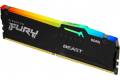 Kingston 32GB (1x32GB) DDR5 5600MHz CL40 FURY Beast RGB AMD EXPO/Intel XMP 3.0