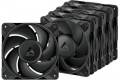 Arctic P12 Pro PWM Svart PST 120mm 5-pack