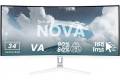 Arozzi Nova UWQHD | VA | 165 Hz | 34 (vit)