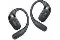 Shokz OpenFit 2+ trådlösa open-ear hörlurar (svarta)