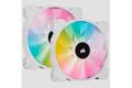 Corsair iCUE SP140 RGB ELITE Vit 2pk