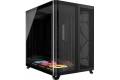 Corsair AIR 5400 LX-R RGB iCUE LINK Triple Chamber Mid Tower (svart)