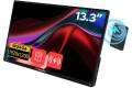 13" Verbatim Portable Touchscreen Monitor 13.3" WUXGA Resolution & Wireless Power Supply