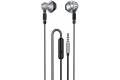 Dudao Metal Wired Earbuds 3.5mm Mini Jack Gray (X2C-Gray)