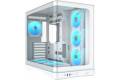 SAMA V62 Mid-Tower PC Case, 7x120mm Pre-Installed ARGB PWM Fans, 4mm Tempered Glass, USB 3.1 Type-C & USB 3.0 Ports, 7 Slots, Support ATX/MATX/ITX,...
