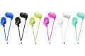 JVC färgglada in-ear hörlurar