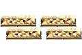 G.Skill 32GB (4x8GB) DDR4 3600MHz CL14 Trident Z Royal Elite RGB Guld
