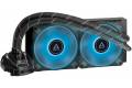 ARCTIC Liquid Freezer II 240 RGB Processor Allt-i-ett vätskekylare 12 cm Svart 1 styck