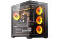 Darkflash C280 Computer Case + 7 Fans