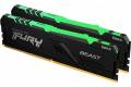 Kingston Technology FURY Beast RGB RAM-minnen 32 GB 2 x 16 GB DDR4 2666 MHz