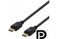 DELTACO DisplayPort 1.2 ha-ha Svart 2m 4K