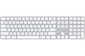 Apple Magic Keyboard With Touch Id And Numeric Keypad Trådlös Spansk Silver
