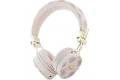 GUESS Bluetooth ENC GUBH70EPOSMW Brown/Brown Peony Script Round Shape Headphones
