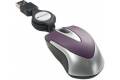 Verbatim 97253 Purple Wired Optical Travel Mouse
