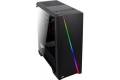 AeroCool Cylon RGB Front with Built in Card Reader and Side Window Panel Mid Tower Black