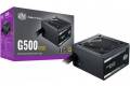 Cooler Master G500 Gold Power Supply, 500W 80+ Gold Efficiency, Intel ATX Version 2.52, Fixed Flat Black Cables. Quiet HDB Fan, 5 Year Warranty