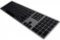 Matias Wireless (Bluetooth) Aluminum Keyboard Space Gray