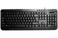 Adesso AKB-132PB Desktop Multimedia PS/2 keyboard (Black)