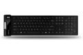 Adesso AKB-232UB USB Antimicrobial Foldable water proof 120-key full size keyboard, 0.43' x 18.00' x 4.82' (Black)