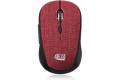 Adesso iMouse S80R Mini Wireless 5-Button Fabic Mouse Red