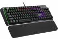 Cooler Master CK550 V2 Gaming Mechanical Keyboard Blue Switch with RGB Backlighting, On-the-Fly Controls, and Hybrid Key Rollover