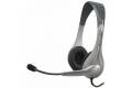 Cyber Acoustics Stereo Headset, headphone with microphone(AC-201) AC-201 Supra-aural Speech Recognition Stereo Headset & Boom Mic