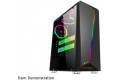 Bgears b-Vigor RGB Black Computer Case with RGB Front Panel