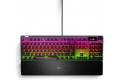 SteelSeries Apex 7 Mechanical Gaming Keyboard - OLED Smart Display - USB Passthrough and Media Controls - Tactile and Quiet - RGB Backlit