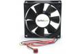 StarTech.com 80x25mm dubbla kullager Computer Case Fan w