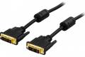 Deltaco DVI-D Single Link-kabel 3m