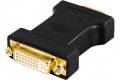 DELTACO Adapter DVI ho till VGA ha Svart