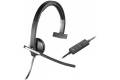 Logitech Usb H650e Mono Svart
