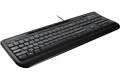 Microsoft Wired Keyboard 600 Kabelansluten Brittisk Svart