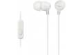 Sony in-ear hörlurar MDR-EX15APW (vit)