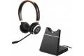 Jabra Evolve 65+ Uc + Chargning Stand Usb-a Via Bluetooth-adapter Stereo Svart