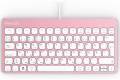 Penclic Mini Keyboard C3 Pro Kabelansluten Svenska/finska Rosa