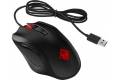 HP OMEN by HP 600 12000dpi Mus Kabelansluten Svart Röd