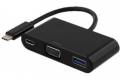 Deltaco Usbc-1068 Extern Videoadapter 1920 X 1080 Vga