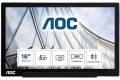 AOC I1601FWUX 15.6 portabel (svart)