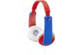 JVC Kids KD7 85dB on-ear hörlurar (röd)