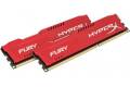 HyperX 8GB (2x4GB) DDR3 CL10 1600MHz Fury Röd