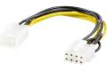 Deltaco Adapterkabel 6-pin PCI-Express till 8-pin PCI-Express