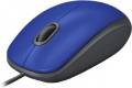 Logitech M110 Silent Kabelansluten 1,000dpi Mus Blå